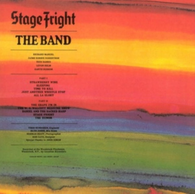 The Band CD - Stage Fright