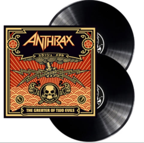 Anthrax LP Vinyl Record - The Greater Of Two Evils