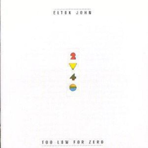 Elton John CD - Too Low For Zero