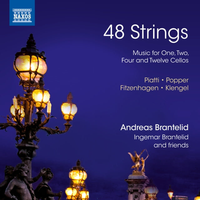 Andreas Brantelid CD - 48 Strings - Music For One / Two / Four And Twelve Cellos