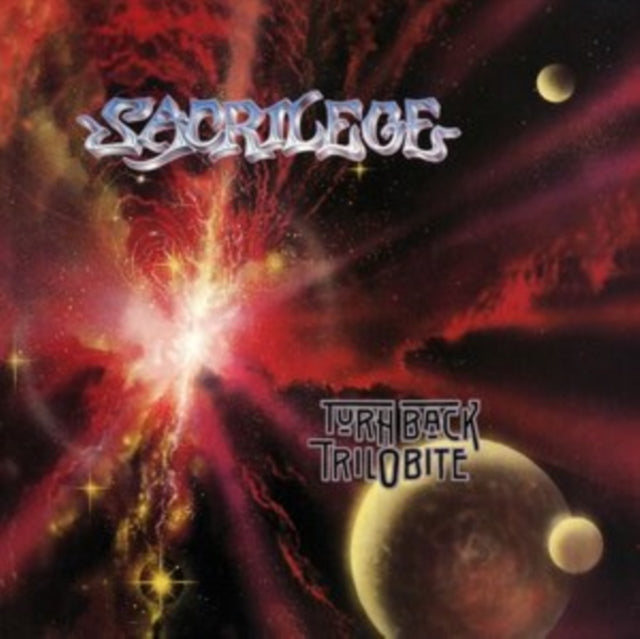 Sacrilege LP - Turn Back Trilobite (Clear/Red Splatter Vinyl + 12")