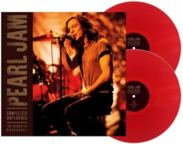 Pearl Jam LP Vinyl Record - Completely Unplugged (Red Vinyl)