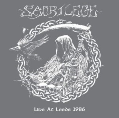 Sacrilege LP - Live Leeds 1986 (Clear/Black Splatter Vinyl)