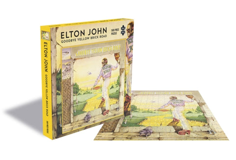 Elton John Jigsaw Puzzle - Elton John Goodbye Yellow Brick Road (500 Piece Jigsaw Puzzle) | Buy Now For 24.99