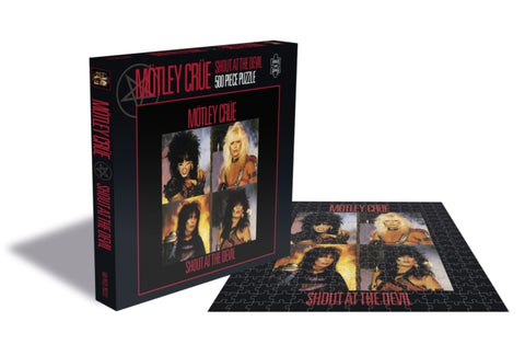 Motley Crue Jigsaw Puzzle - Motley Crue Shout At The Devil (500 Piece Jigsaw Puzzle) | Buy Now For 24.99