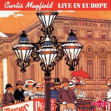Curtis Mayfield CD - Live In Europe