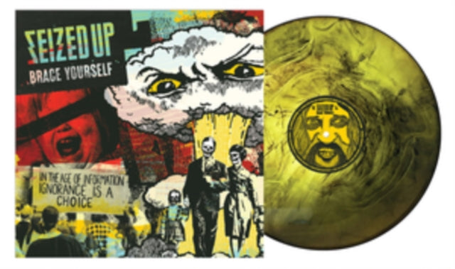 Seized Up LP - Brace Yourself (Mustard/Clear Splatter Vinyl)