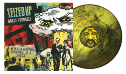 Seized Up LP - Brace Yourself (Mustard/Clear Splatter Vinyl)