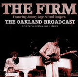 The Firm CD - The Oakland Broadcast (2cd)