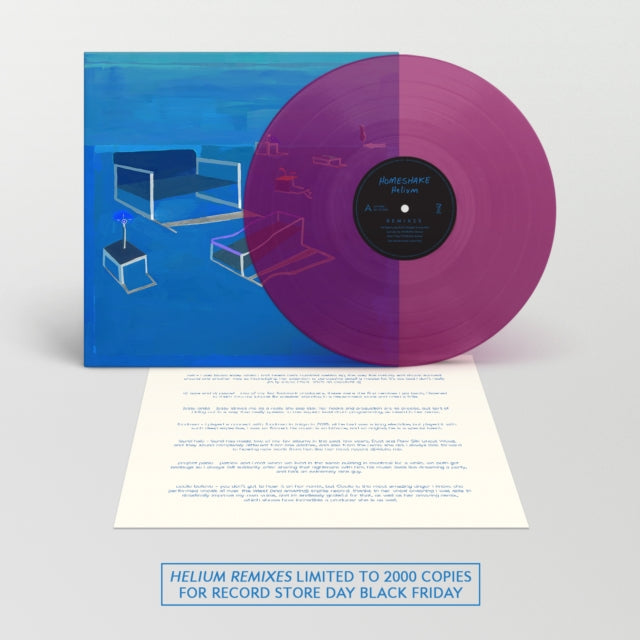 Homeshake LP - Helium Remixes (Translucent Grape Vinyl) (Black Friday 2019)