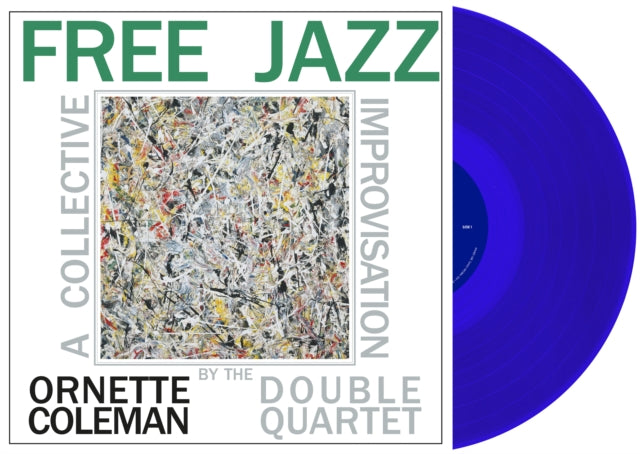 Ornette Coleman Double Quartet LP Vinyl Record - Free Jazz (Blue Vinyl)