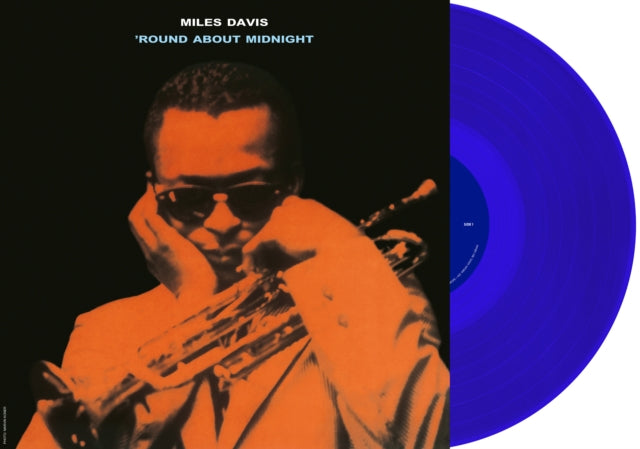 Miles Davis LP - Round About Midnight (Blue Vinyl)