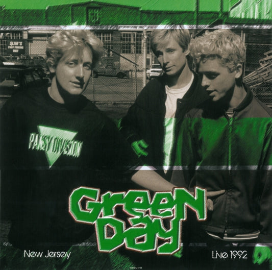 Green Day LP Vinyl Record - Live In New Jersey May 28 1992 WFMU-FM (White Vinyl)
