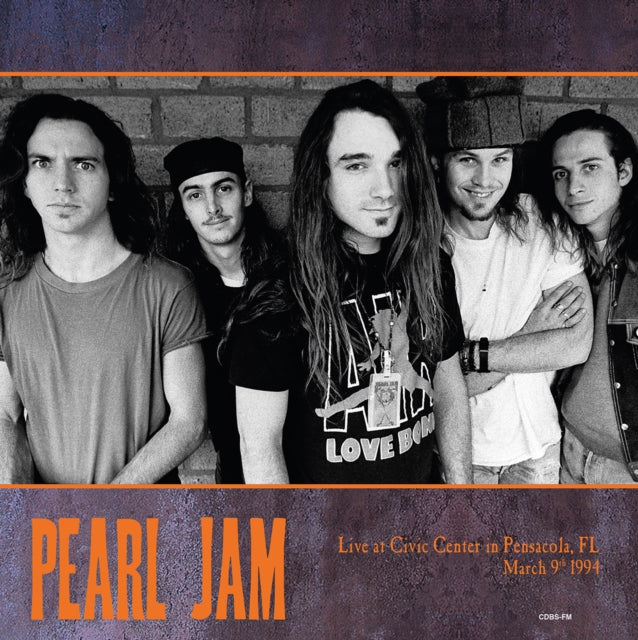 Pearl Jam LP - Live At Civic Center In Pensacola Fl March 9th 1994 (Yellow Vinyl)