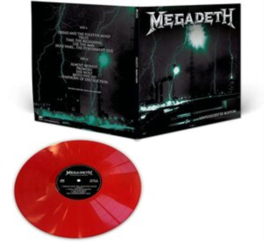 Megadeth LP Vinyl Record - Unplugged In Boston (Red Vinyl)