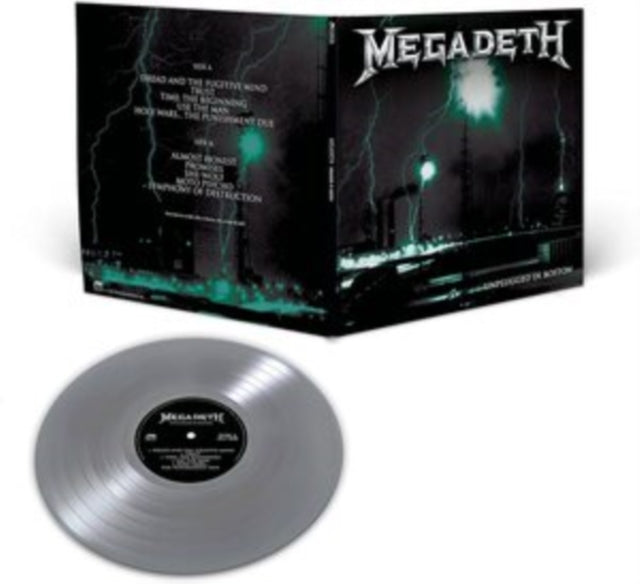 Megadeth LP Vinyl Record - Unplugged In Boston (Silver Vinyl)