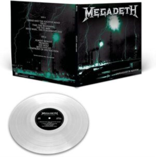 Megadeth LP Vinyl Record - Unplugged In Boston (Clear Vinyl)