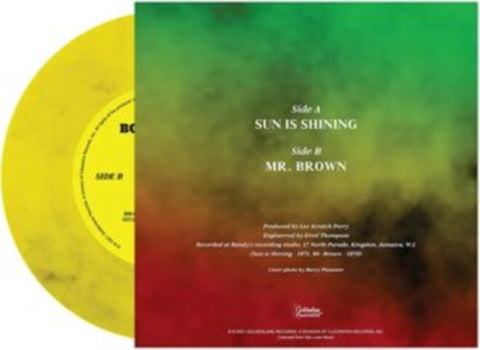 Bob Marley LP Vinyl Record - Sun Is Shining (Yellow Marble Vinyl)