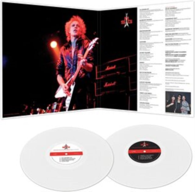 Michael Schenker Group LP Vinyl Record - Heavy Hitters (White Vinyl)