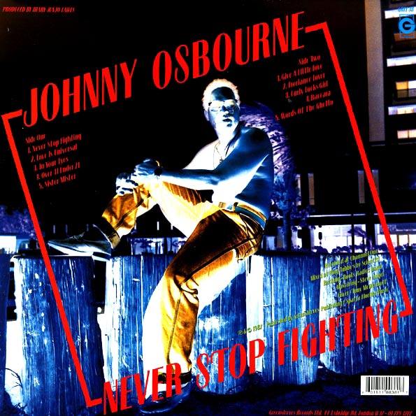 Johnny Osbourne  LP -  Never Stop Fighting