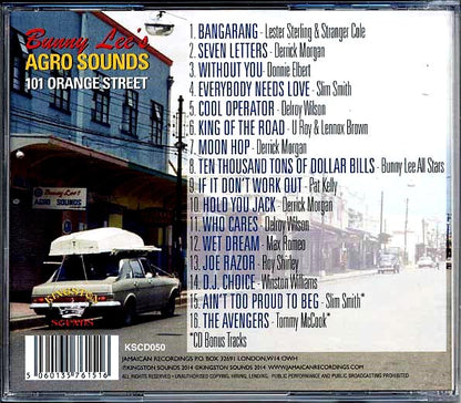 Delroy Wilson, Slim Smith, Lester Sterling, Etc.  CD -  Bunny Lee's Agro Sounds: 101 Orange Street