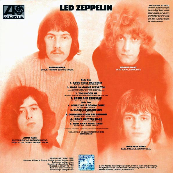 Led Zeppelin  LP -  Led Zeppelin I