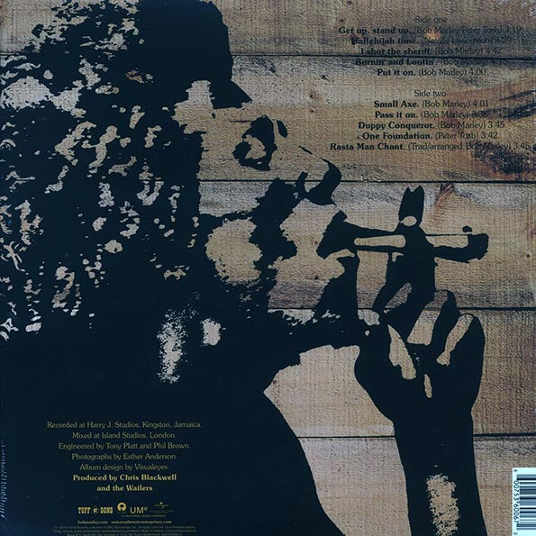 Bob Marley & The Wailers LP - Burnin'
