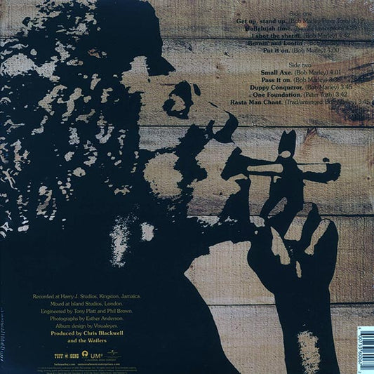 Bob Marley & The Wailers LP - Burnin'