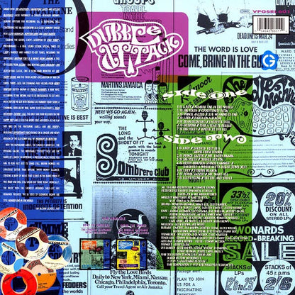 Glen Brown, I Roy, Prince Jazzbo, Big Youth, Etc.  LP -  Dubble Attack: The Original Pantomine DeeJay Collection 1972