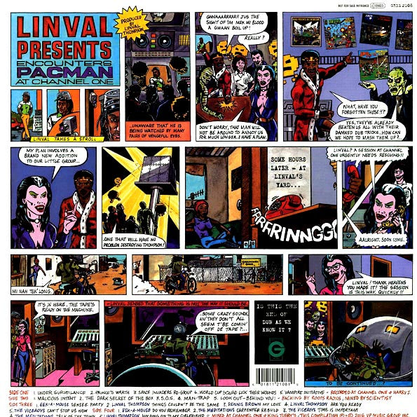 Scientist  LP -  Linval Presents Encounters PacMan + Bonus Vocals Album (2xLP)