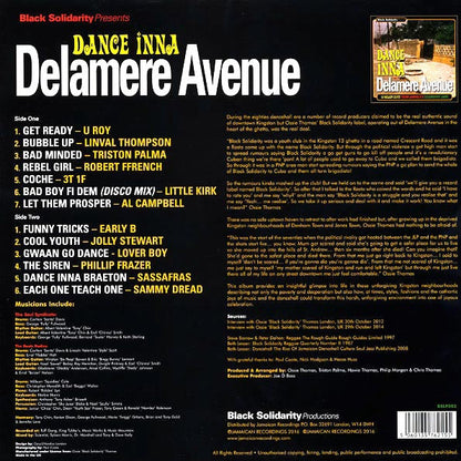 Linval Thompson, Early B, Triston Palmer, Jolly Stewart, Sammy Dread, Etc.  LP -  Dance Inna Delamere Avenue (180g)