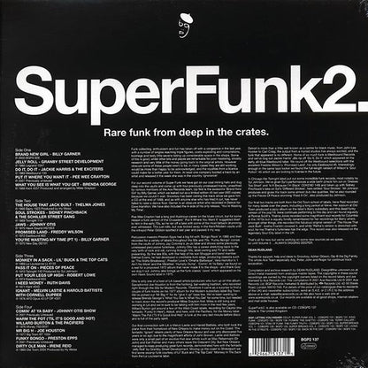 Billy Garner, Freddy Wilson, Johnny Otis Show, Etc.  LP -  Superfunk 2: Rare Funk From Deep In The Crates (2xLP)