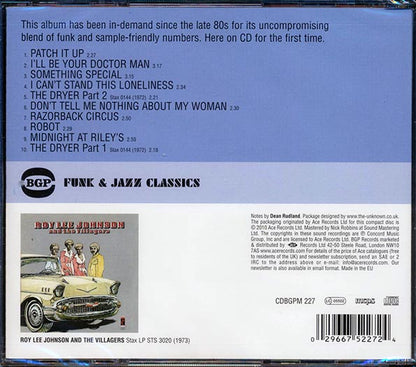 Roy Lee Johnson & The Villagers  CD -  Roy Lee Johnson & The Villagers