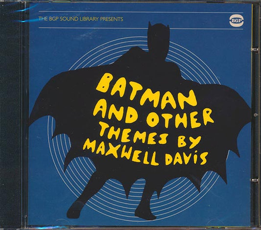 Maxwell Davis  CD -  Batman And Other Themes By Maxwell Davis