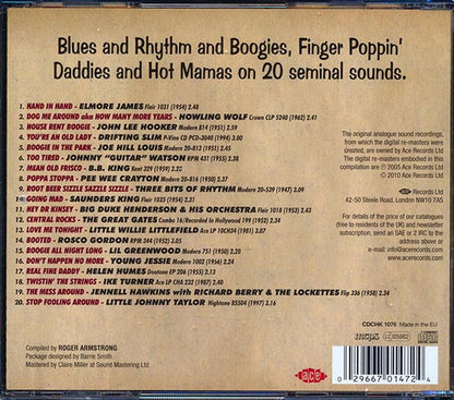 Various  CD -  Ace Records Sampler Volume 1: Blues And R & B (20 tracks)