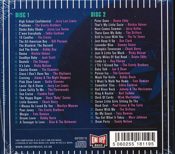 Various  CD -  The London American Story 1959 (50 tracks) (2xCD) (deluxe 3 fold digipak)