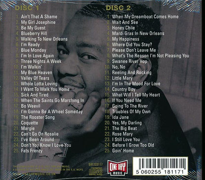 Fats Domino  CD -  Greatest Hits (50 tracks) (2xCD) (deluxe 3 fold digipak)