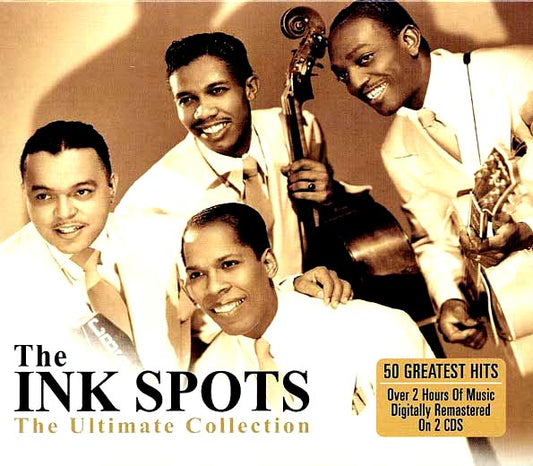 The Ink Spots  CD -  The Ultimate Collection (50 tracks) (2xCD) (deluxe 3 fold digipak)