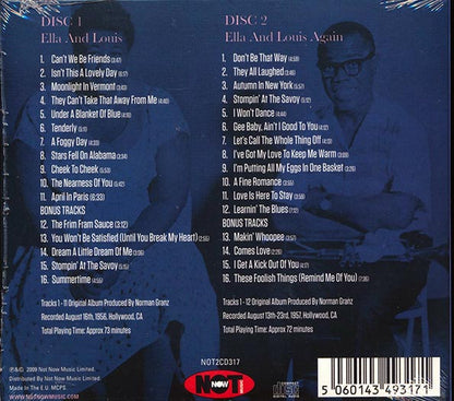Ella Fitzgerald, Louis Armstrong  CD -  Ella & Louis Together (32 tracks) (2xCD)