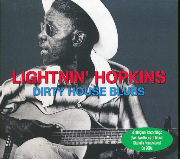 Lightnin' Hopkins  CD -  Dirty House Blues (50 tracks) (2xCD)