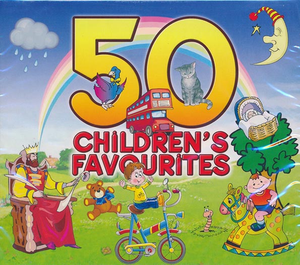 Various  CD -  50 Children's Favourites (50 tracks) (2xCD)