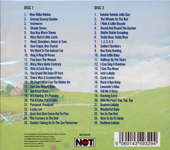 Various  CD -  50 Children's Favourites (50 tracks) (2xCD)