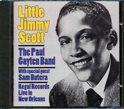 Little Jimmy Scott, The Paul Gayten Band  CD -  Regal Records Live In New Orleans