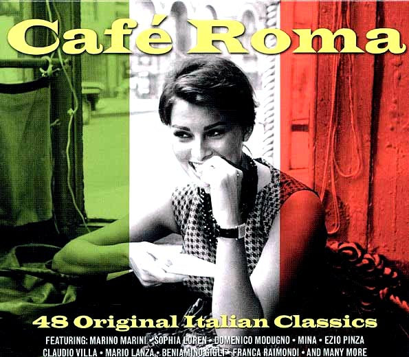 Various  CD -  Cafe Roma: 48 Original Italian Classics (48 tracks) (2xCD)
