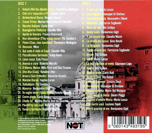 Various  CD -  Cafe Roma: 48 Original Italian Classics (48 tracks) (2xCD)