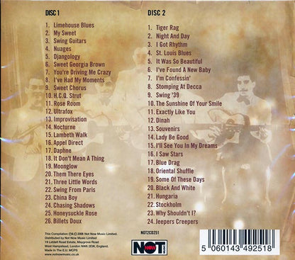 Django Reinhardt & Stephane Grappelli  CD -  The Ultimate Collection (50 tracks) (2xCD)