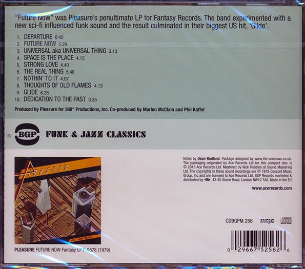 Pleasure CD - Future Now