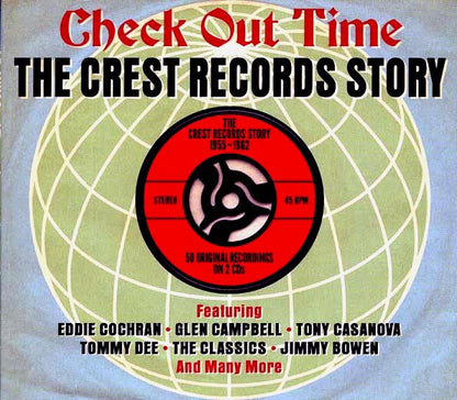 Various  CD -  Check Out Time: The Crest Records Story 1955 1962 (50 tracks) (2xCD) (deluxe 3fold digipak)