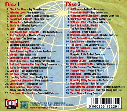 Various  CD -  Check Out Time: The Crest Records Story 1955 1962 (50 tracks) (2xCD) (deluxe 3fold digipak)