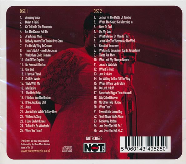 Mahalia Jackson  CD -  The Queen Of Gospel (50 tracks) (2xCD)